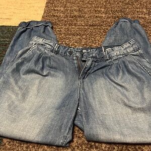 Calvin Klein 4/27 Tencel/Cotton Blend crop pants